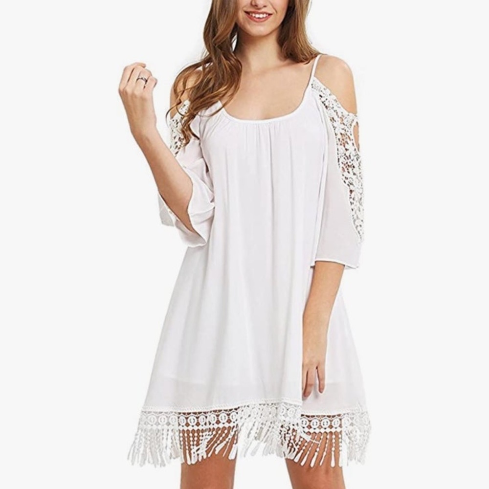 White dress